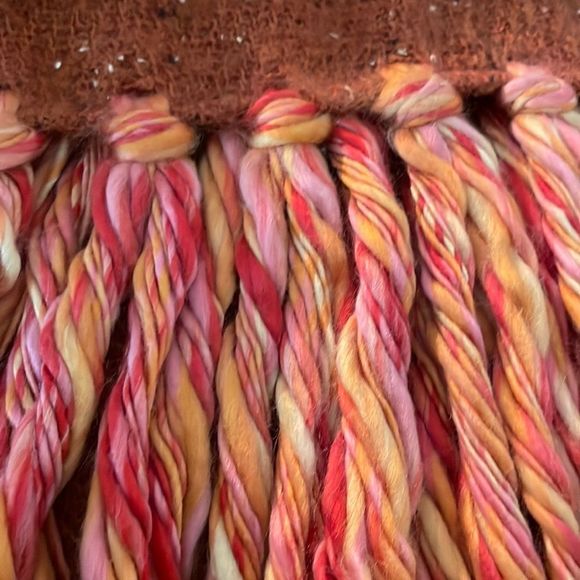 New Anthropologie Scarf/Wrap  Bronze/Orange Fringed Super Soft NWOT. - Picture 11 of 14